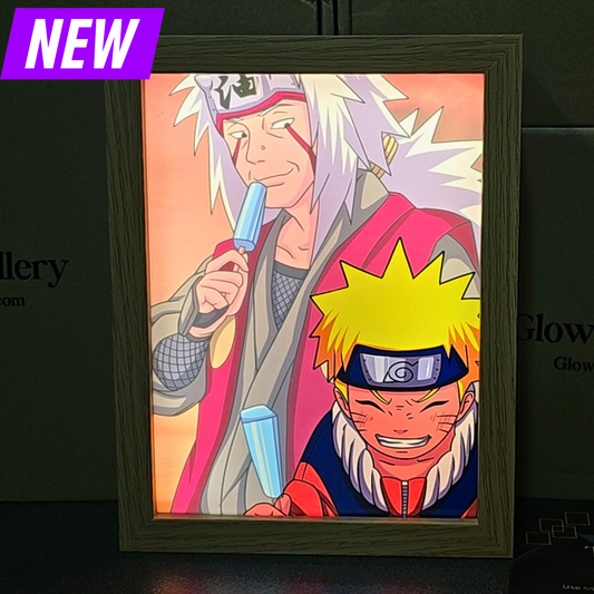 Naruto et Jiraiya